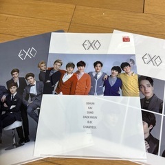 EXOクリアファイル3枚セット