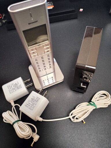 【中古美品】シャープ　JD-XF1CL-N　デジタルコードレス電話機  1月26日までお引取り限定