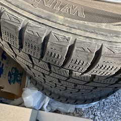 185/65/15 DUNLOP スタッドレス　アルミ付きの画像