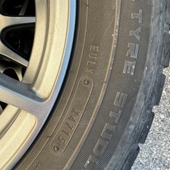 185/65/15 DUNLOP スタッドレス　アルミ付きの画像