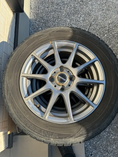 DUNLOPスタッドレス アルミホイール4本セット185/65R15 0091939)激安