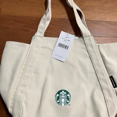スタバ福袋2025 キャンパストートバッグ