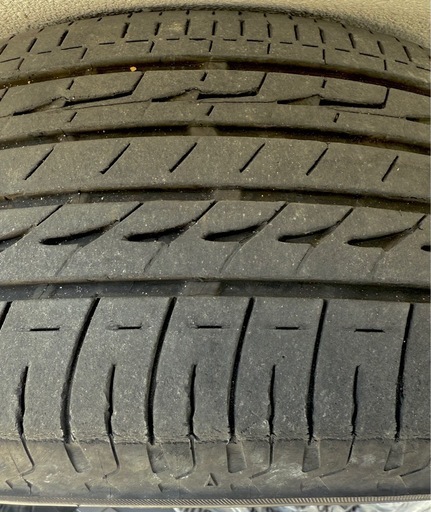 SUBARU純正ホイール&ノーマルタイヤ　205/55/R16 溝残3-4ミリ