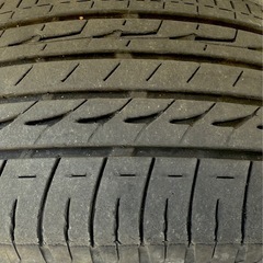 SUBARU純正ホイール&ノーマルタイヤ　205/55/R16 溝残3-4ミリの画像
