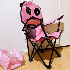 キッズ用　アウトドアチェア　パンダ　　貝殻アームフロート　セットでお願いします♡の画像