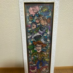 トイストーリー　完成品　スタンドグラス　456ピース　ディズニー...