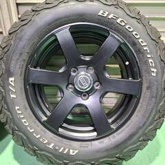 フェニーチェ 16×7J+38 BFGoodrich オールテレーン 215/70R16　4本の画像