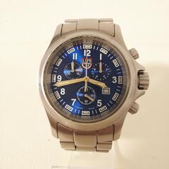 電池交換済 ルミノックス シリーズ800 スイス製 クロノグラフ...