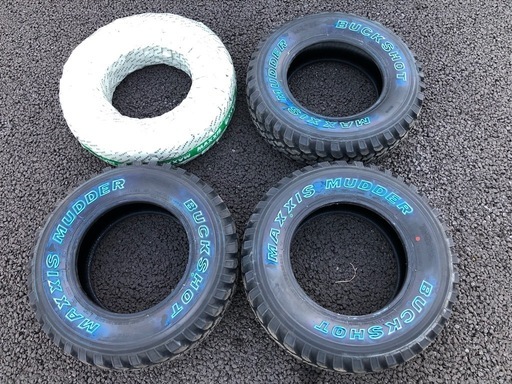 マキシスバックショット195R14C 8PR BUCKSHOT MAXXIS MUDDER 2021年製