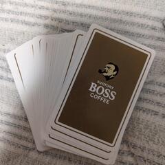 サントリーBOSS トランプの画像