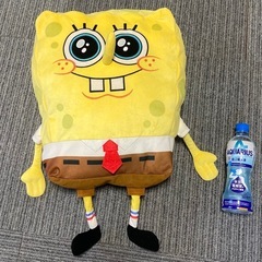 スポンジボブ ★ 超BIG ぬいぐるみ クッション　人気の画像