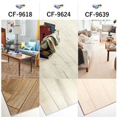 クッションフロア 木目調の画像