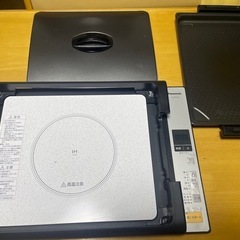Panasonic KZ-HP1000-K IHホットプレート(IH調理器)専用プレートつきの画像