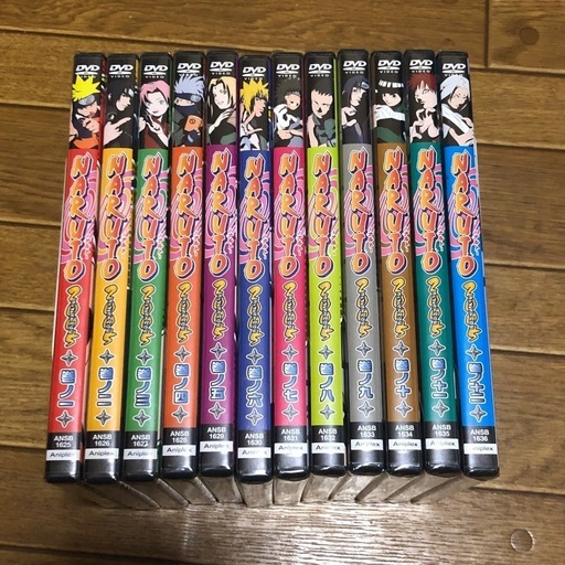 NARUTO ナルト 3rd STAGE 2005 DVD 全巻セット 初回限定 システムノート レフィル 付き