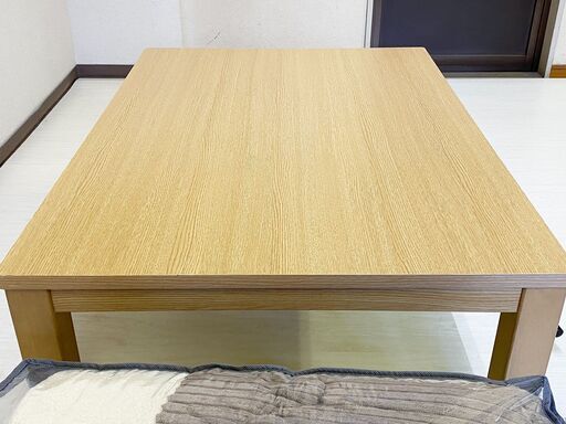【受渡者決定】ユアサ コタツ 2018年製 幅105㎝ 新品のコタツ布団付き