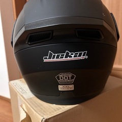 jiekai jk-902 フルフェイスヘルメットマットブラックバイクの画像