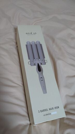 三連バレルヘアアイロン