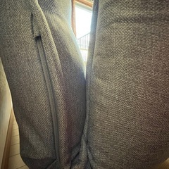 1人〜2人掛けソファー　グレーの画像