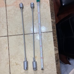 間接照明機器L🟰約60㌢シルバー2本セット