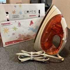 【引取先決定済】東芝製スチームアイロン