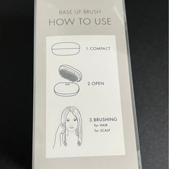 【新品未使用】モッズヘア スタイリッシュ ベースアップブラシ（アッシュグレー） ヘアケア ヘアブラシ　静電気対策の画像