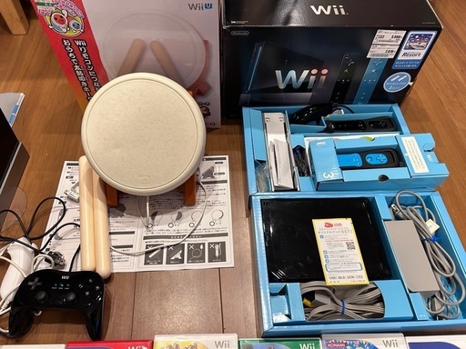 【Wii-014】すぐ遊べるセット【2人で遊べるセット】+ソフト15本付き Wii-014】すぐ遊べるセット【2人で遊べるセット】+ソフト15本付き Wii