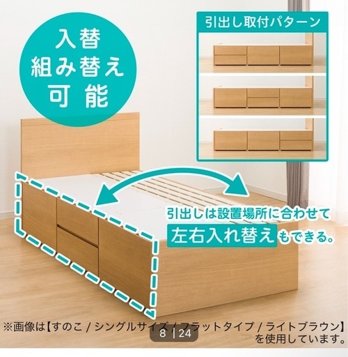ニトリ　ベッド