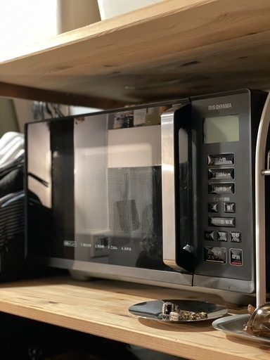 アイリスオーヤマ 電子レンジ 22L 単機能 フラットテーブル