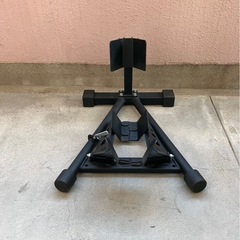 フロントホイールクランプ  バイクフロントスタンド　整備スタンド...