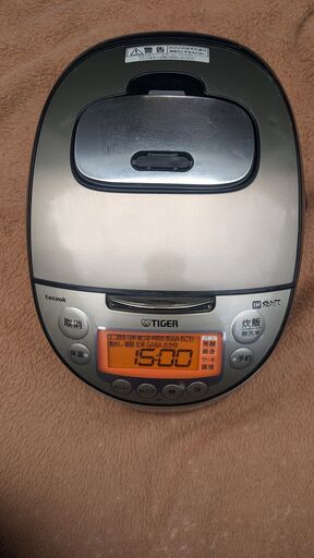 TIGER タイガー JKT-J101 IH 炊飯器 炊飯ジャー 炊きたて tacook 本体 5合炊き 1.0L パン ケーキ 調理 JAPAN 日本製 2019年製