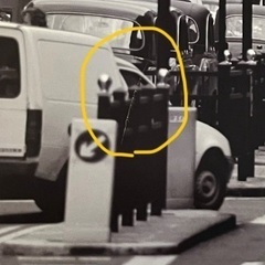 おしゃれロンドンバス　キャンバス　写真の画像