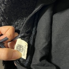 ★お取引決定★ボア バケットハット黒の画像