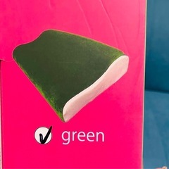 まくら　緑　値下げの画像