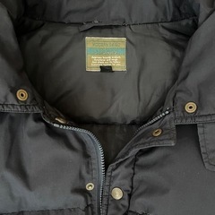 （お譲り完了）差し上げます　ダウンジャケット　メンズ　Ｌ　紺　ネイビーの画像