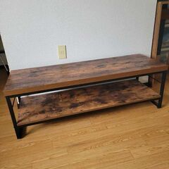 ニトリ　ローボード　ミドルブラウン　120cm幅