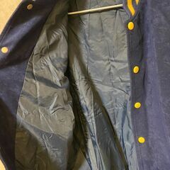 vintage デサント製　スタジャン　ネイビーの画像