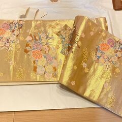 着物用帯　ほぼ未使用品の画像