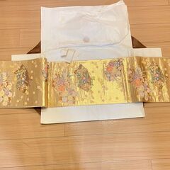 着物用帯　ほぼ未使用品の画像