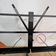 譜面台2つセットでの画像