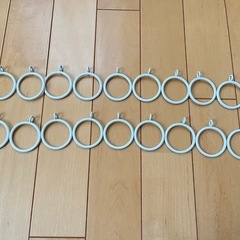 リングライナー 大 カーテンレール カーテンポール用 丈夫なスチ...
