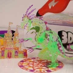 知育玩具にも◎ 3Dドリームアーツペン すぐに遊べるZOOセットの画像