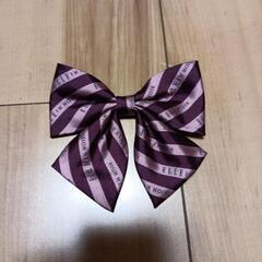 120cm ELLE en noir入学式ブレザー 、白ワイシャツ、リボン、スカートセットの画像