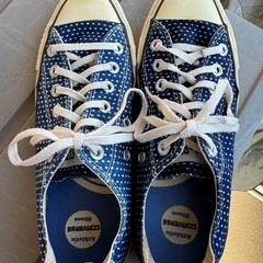 converse ドット柄スニーカー