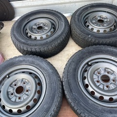 タイヤ 185/70R14 鉄ホイール スタッドレス 