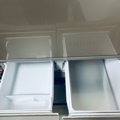 Hitachi 冷蔵庫2016年製 5ドア ガラースタイプ