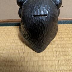 フクロウ貯金箱の画像