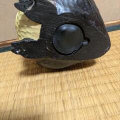 フクロウ貯金箱の画像