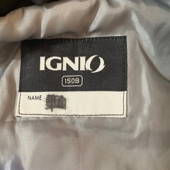 IGNIOスノーウェア150サイズ美品の画像