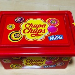 お菓子★チュッパチャップス2袋とケースの画像