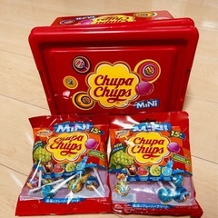 お菓子★チュッパチャップス2袋とケース